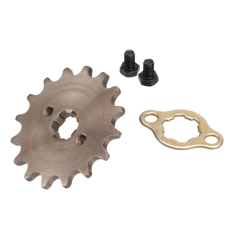 Motorcycle Front Engine 415 Sprocket 14T 15T 16T 17T- 17mm Transmission Gear for Motocross ATV Quad