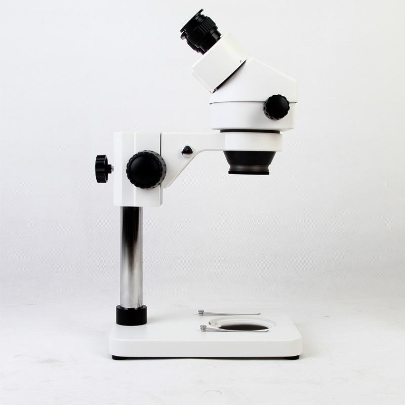 7-45X Industrial Optical Lab Zoom Stereo Microscope Simul-Focal Pcb Repair Rework Welding