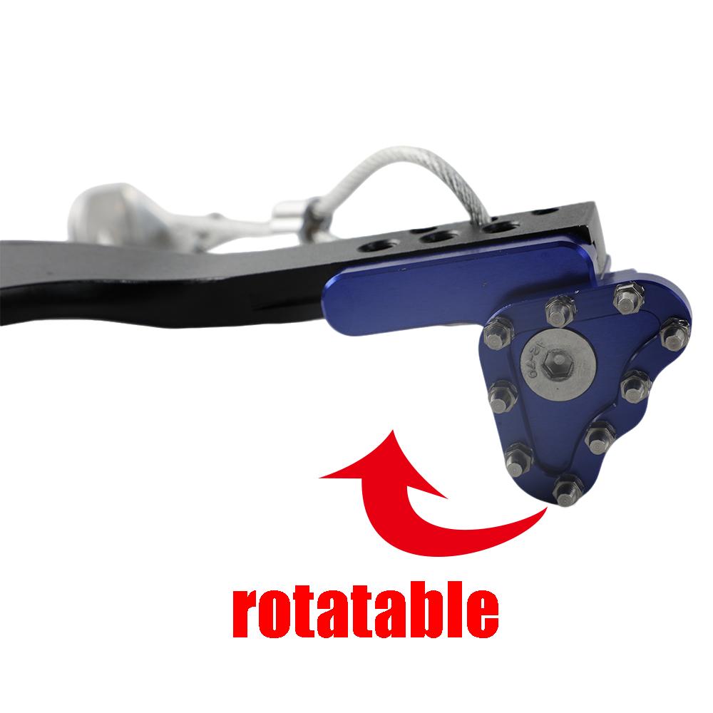 For Yamaha WR250F WR400F WR426F WR450F WR 250F 426F 450F Motorcycle Accessories Adjustable Forged Rear Foot Brake Pedal Lever