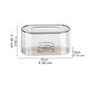 Tissue Storage Box with Spring Modern Modern Toilet Paper Rack Napkin Storage Box for Table Restroom Hotel Car Kitchen Counter
