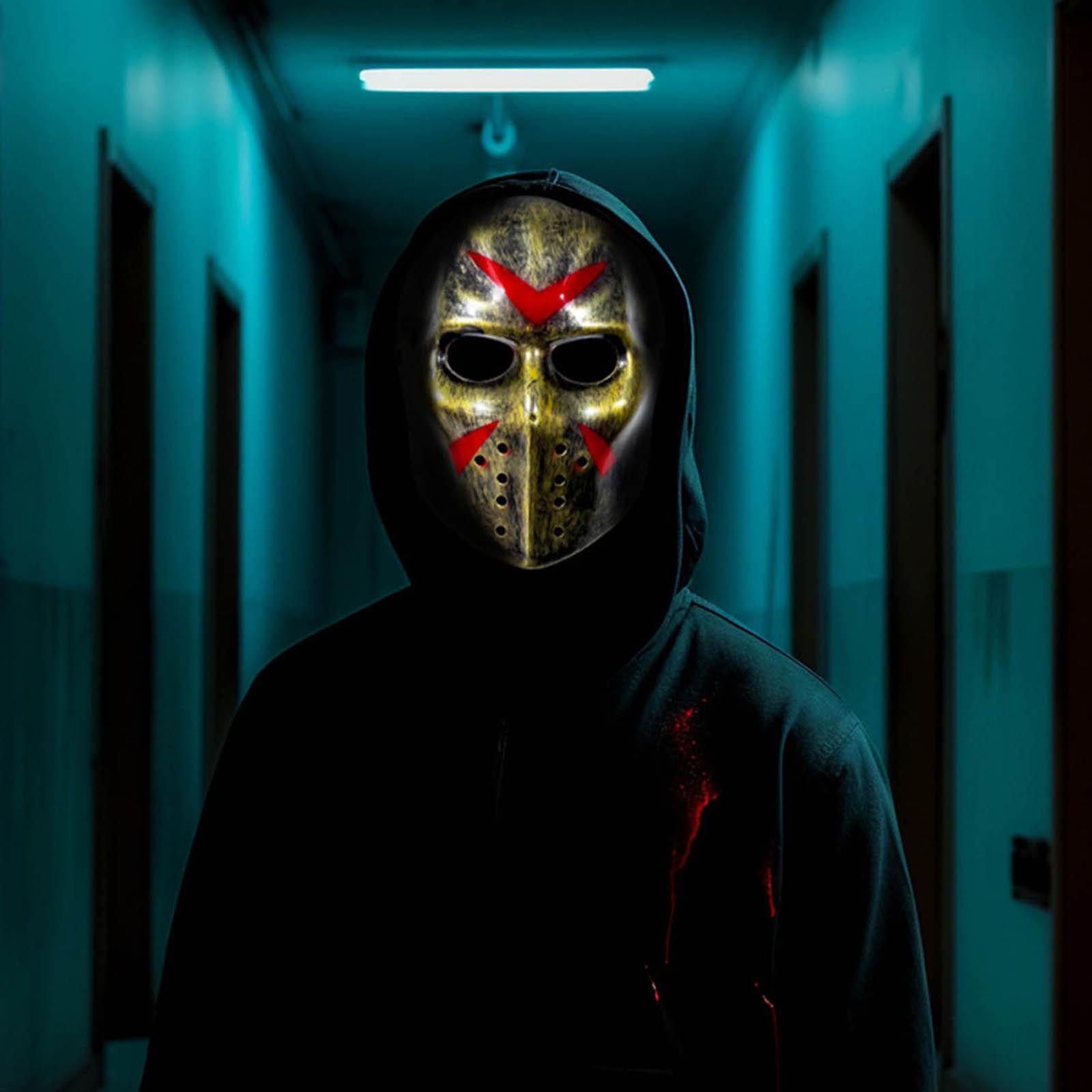 

Хэллоуин Праздничная Вечеринка Костюм Маска Трюк Ужас Игрушка Маска Ужас Ужас Маска One Size