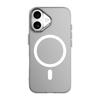 Lightweight Semi Transparent Frosted Magnetic PC Phone Case For iPhone 18 Pro, Anti-Fingerprint Metal Buttons Lens Protection Wireless Charging Cover