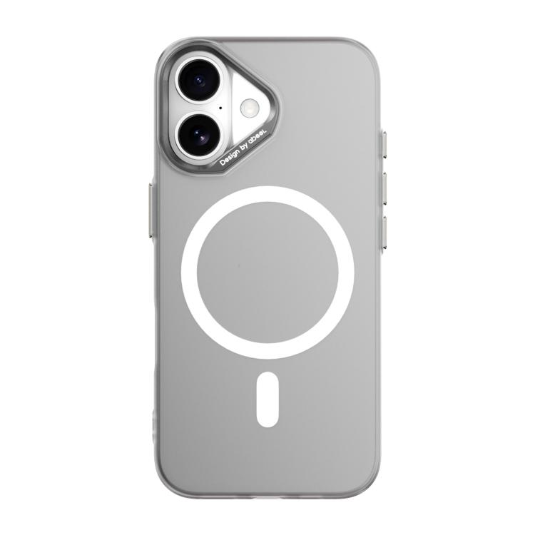 Lightweight Semi Transparent Frosted Magnetic PC Phone Case For iPhone 18 Pro, Anti-Fingerprint Metal Buttons Lens Protection Wireless Charging Cover
