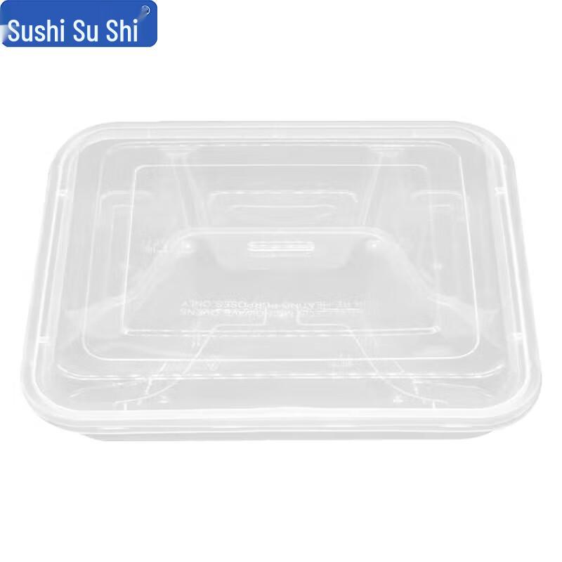 Disposable Multi-Compartment Meal Prep Containers