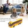 1/16 Scale School Bus Model Car Toys Yellow Color Inertia City Bus Toy  Children Toy