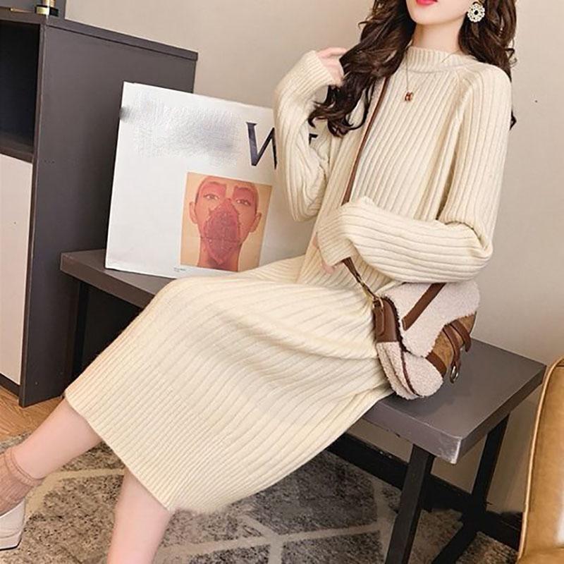 thin sweater dress