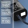 Portable Wireless Car Tire Inflator - Rechargeable Mini Electric Air Compressor with LED Emergency Light