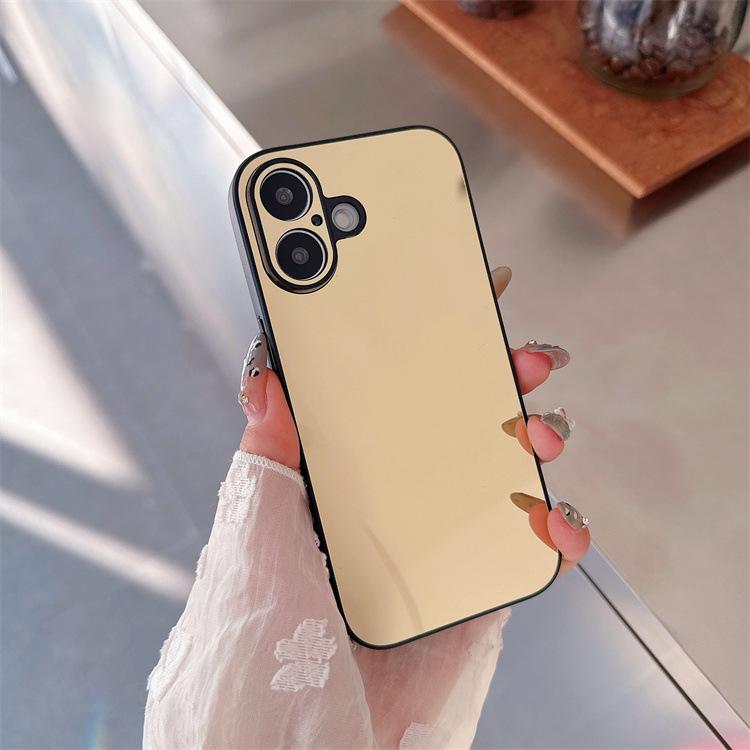Applicable To iphone14Pro Mirror All-inclusive Mobile Phone Case 12/13promax Makeup Mirror 16pro Protective Case