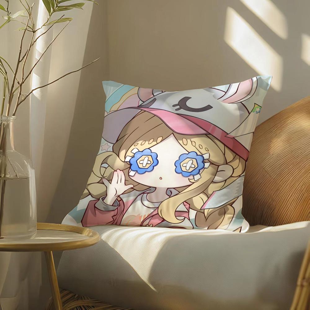 

Cute Beautiful Cartoon IIdentity V Pillow Case Pattern Printed Pillowcase for Living Room Sofa Cushion Cover Bedroom Decor 30X30cm