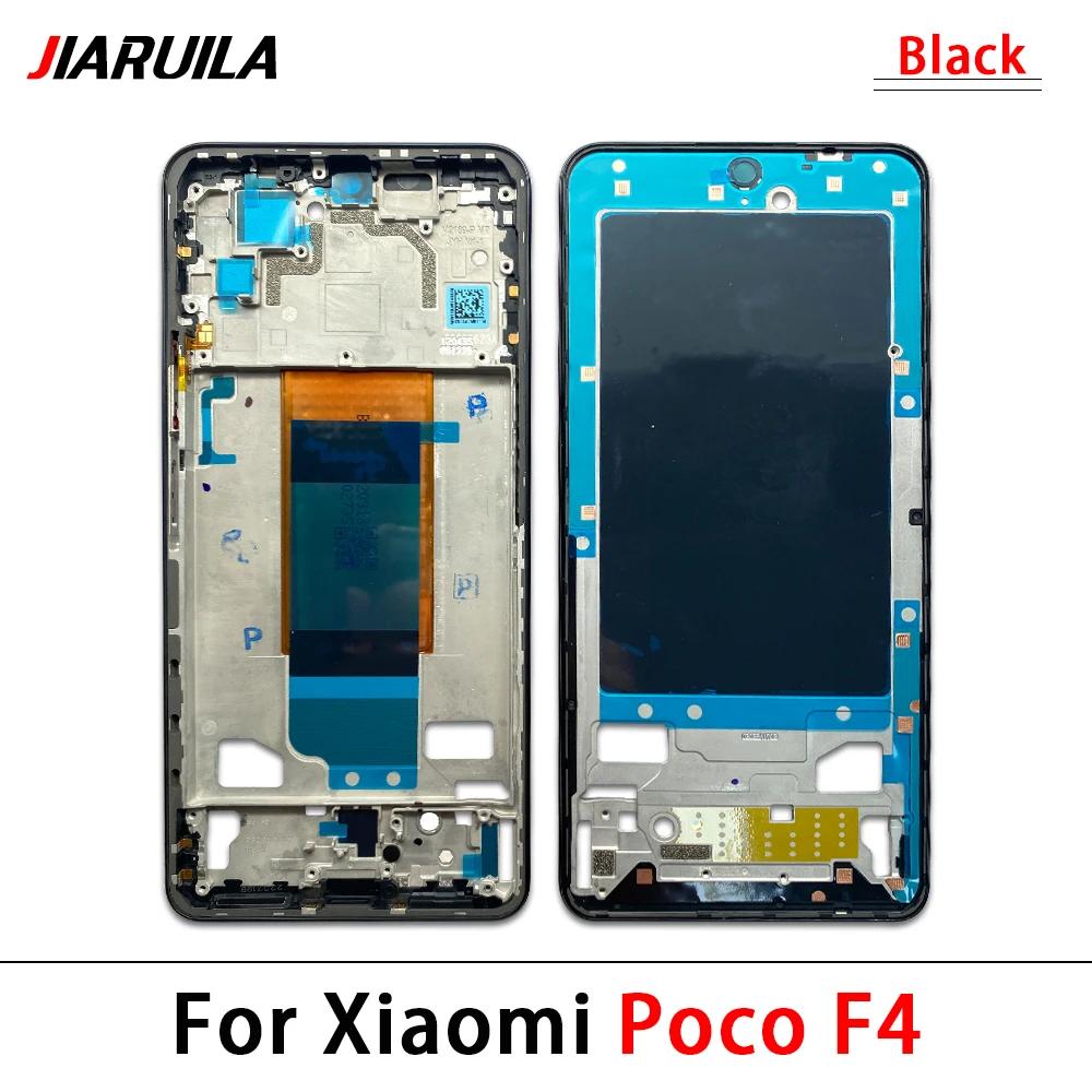 NEW Middle Frame Housing For Xiaomi Poco F1 F2 Pro F3 F4 F5 Pro Front LCD Frame Holder Cover Middle Housing Cover Bezel Parts