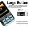 Nový vysouvací mini mobilní telefon i19 Pro čtvercový 2,4palcový Dual SIM 2G GSM Bluetooth FM Fotoaparát Odemčený Malý mobilní telefon