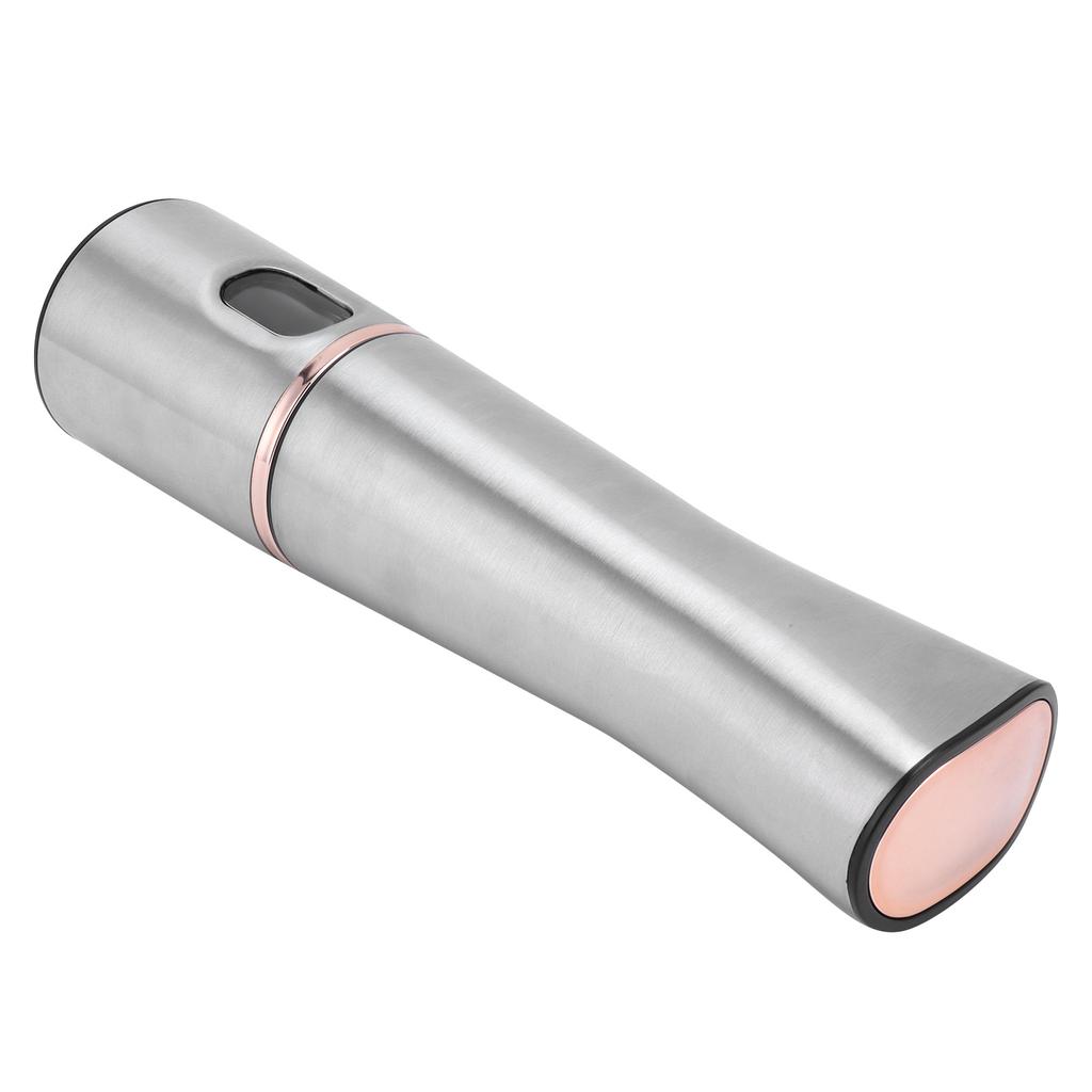 Salz- und Pfeffermühlen Edelstahlkörper Acryl Keramisches Mahlwerk Einstellbar Batterie