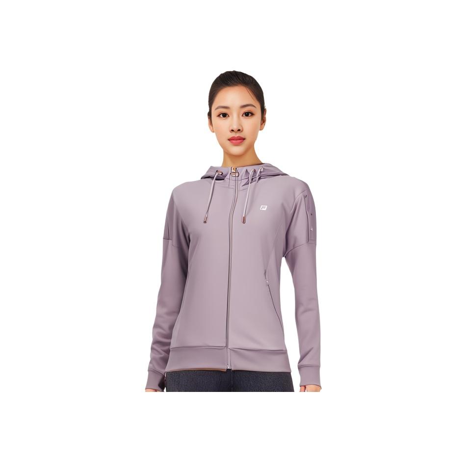 New FILA Athletics Jackets Women's Midnight Purple A11W231504F-PU