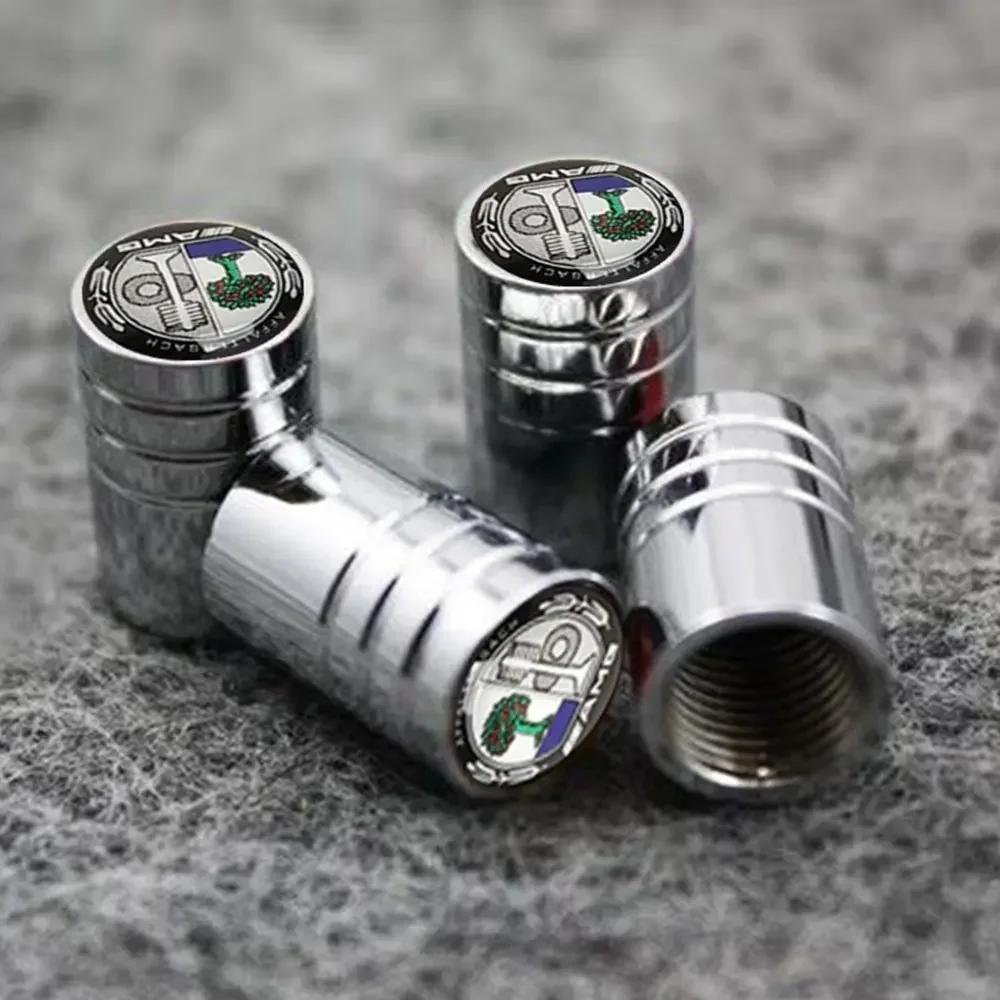 

C200 E200 For Mercedes Benz 4pcs Metal Plating Car Truck Bicycle Tire Valve Caps Rim Stem Cap Valves For Mercedes Benz AMG C E S