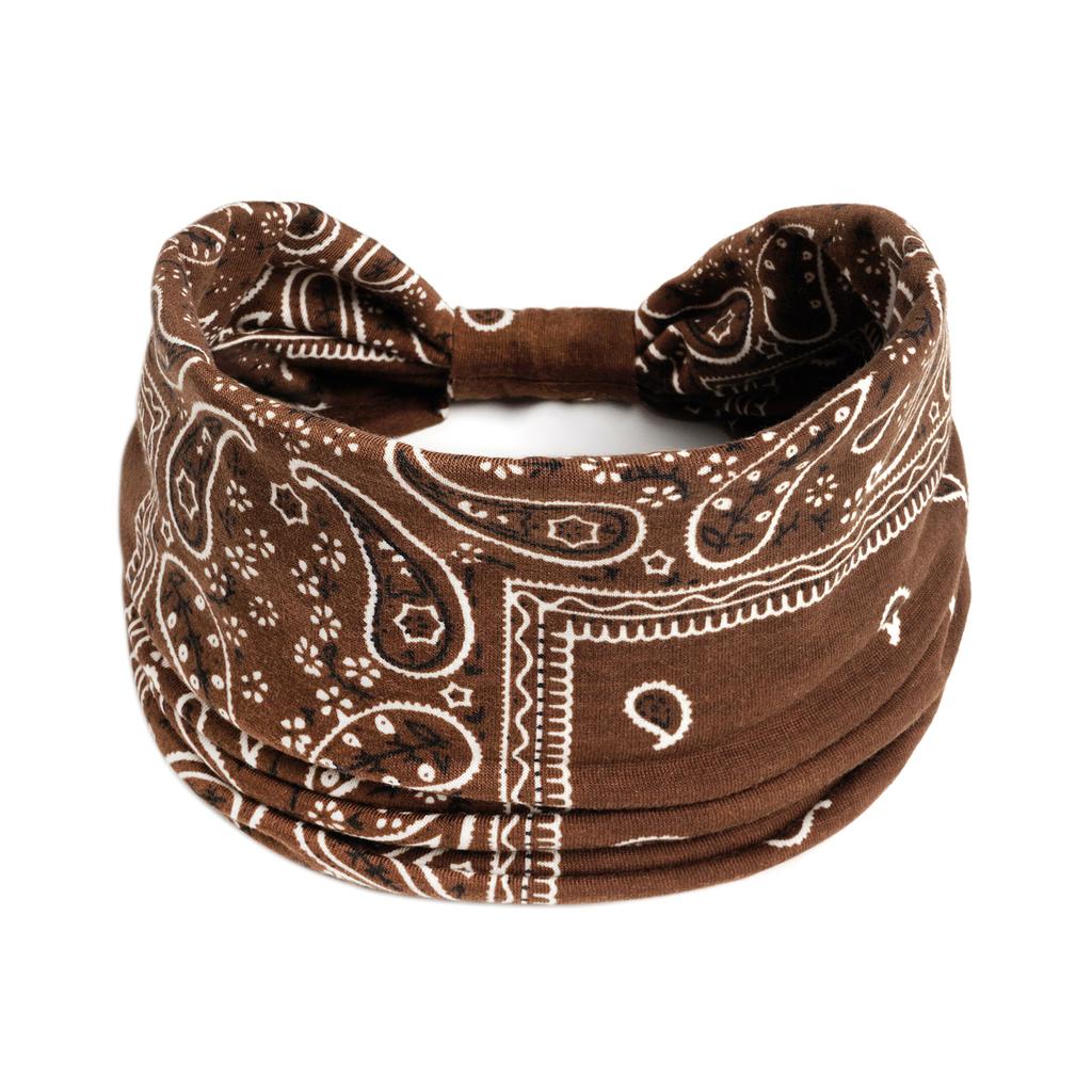 Bohemian Wide Cotton Stretch Headbands Women Headwrap Turban Headwear Bandage Hairbands Bandana Wide Headbands Hair Accessories