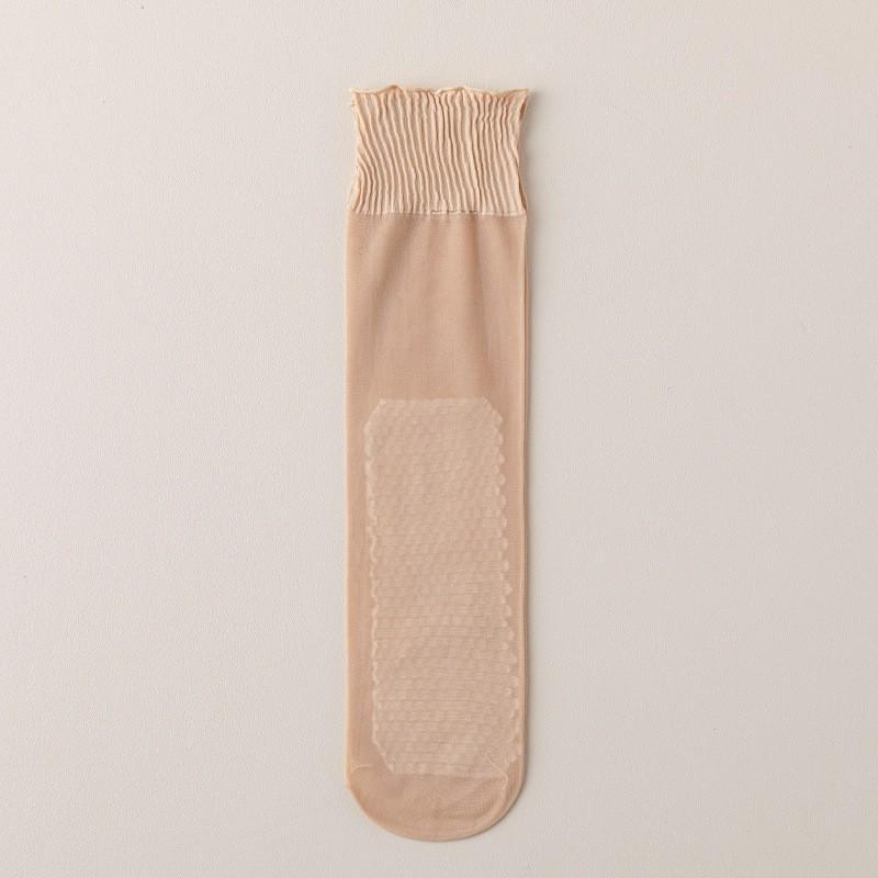 Women's Ultra-Thin Non-Slip Anti-Snag Invisible Crystal Socks