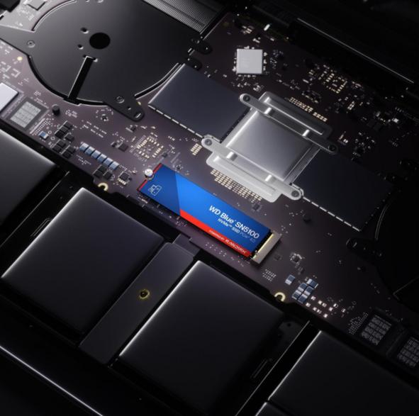 Sandisk wd blue sn5100 ssd 500gb blue-red