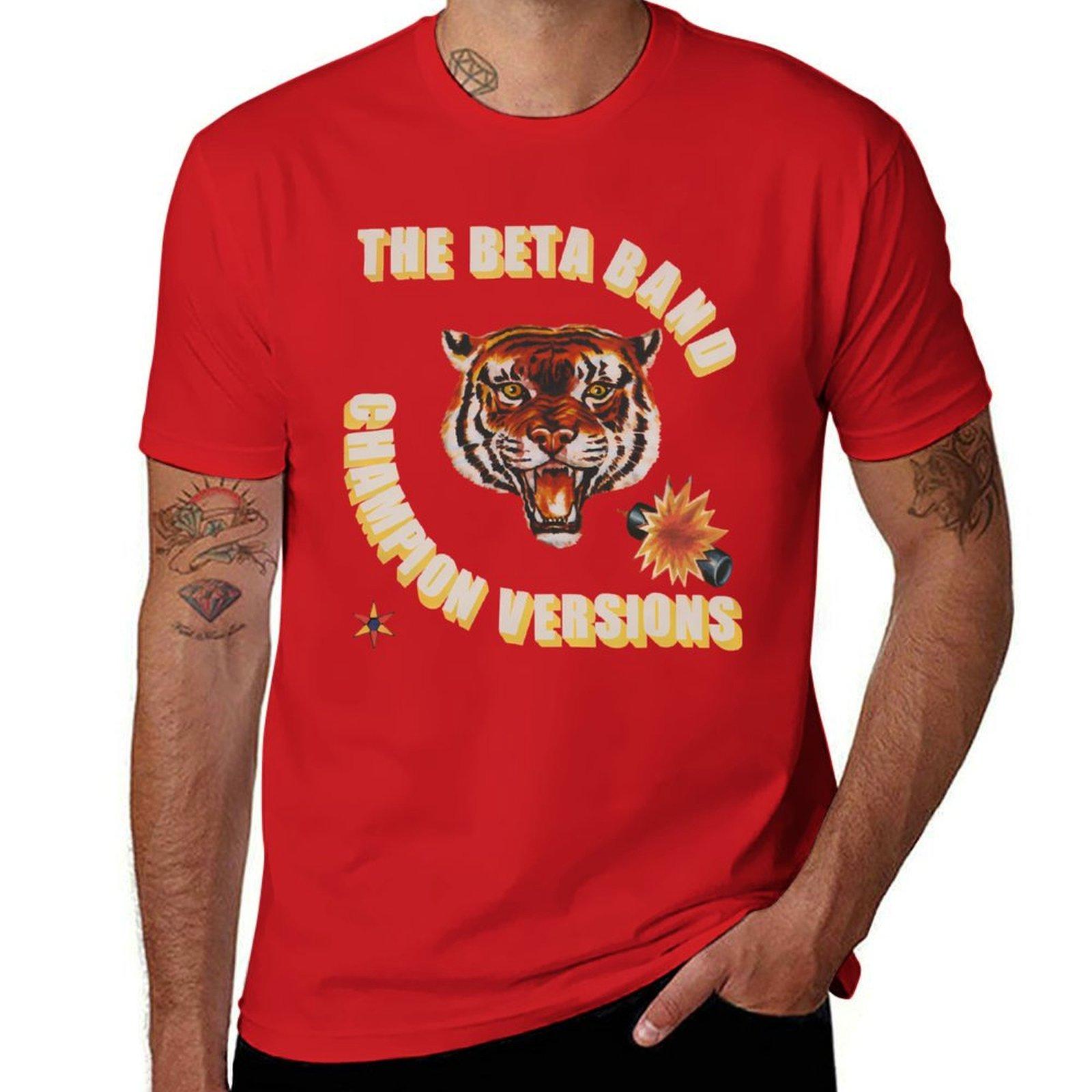 

The Beta Band - Champion Versions - 3 Eps T-Shirt boys animal print cotton graphic tees plus size tops t shirts for men graphic S