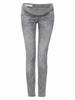 Women's Grey Jeans for Pregnancy Bellybutton Maternity