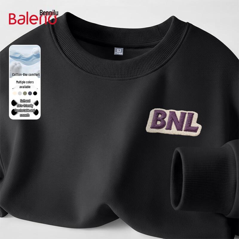 Baleno Men s Logo Print Crew Neck T-Shirt L