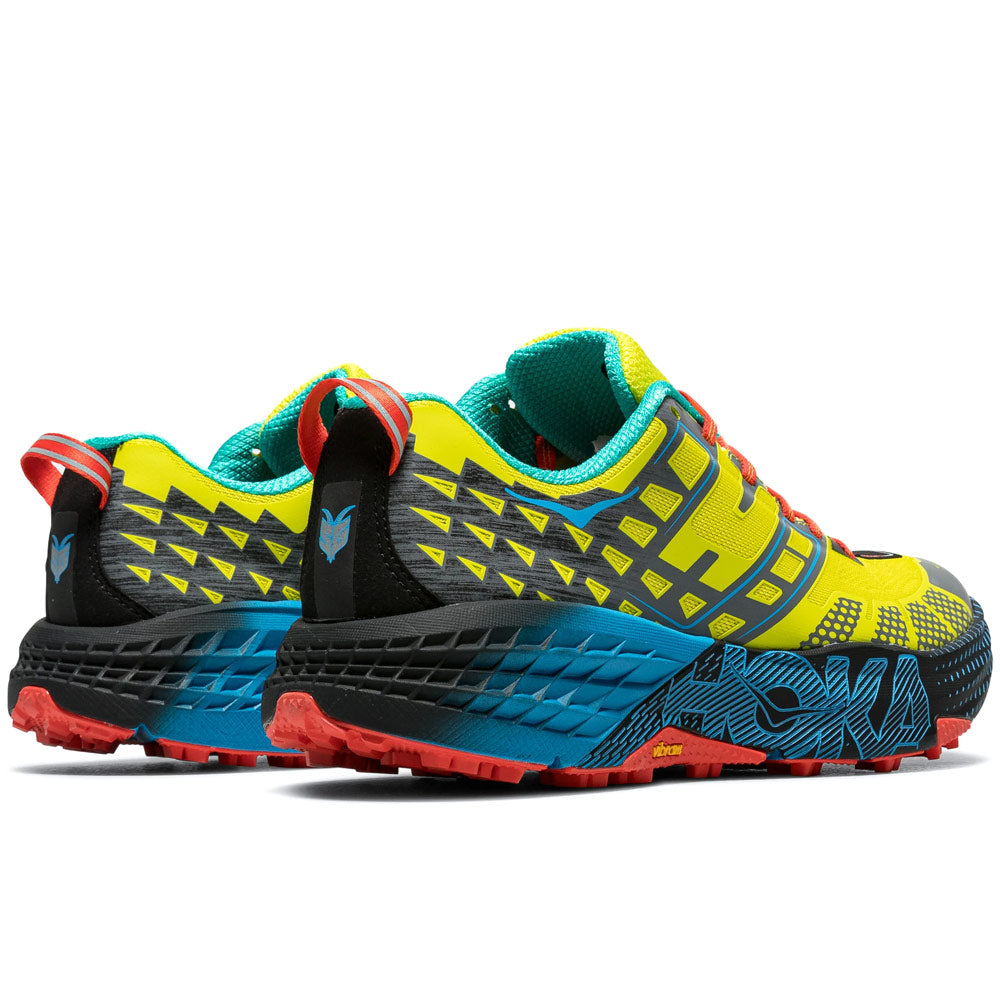 HOKA Speedgoat 2 Low Citrus Blue Unisex Sneakers Yellow Hoka-Citrus Hoka-Blue 1162710-HSH