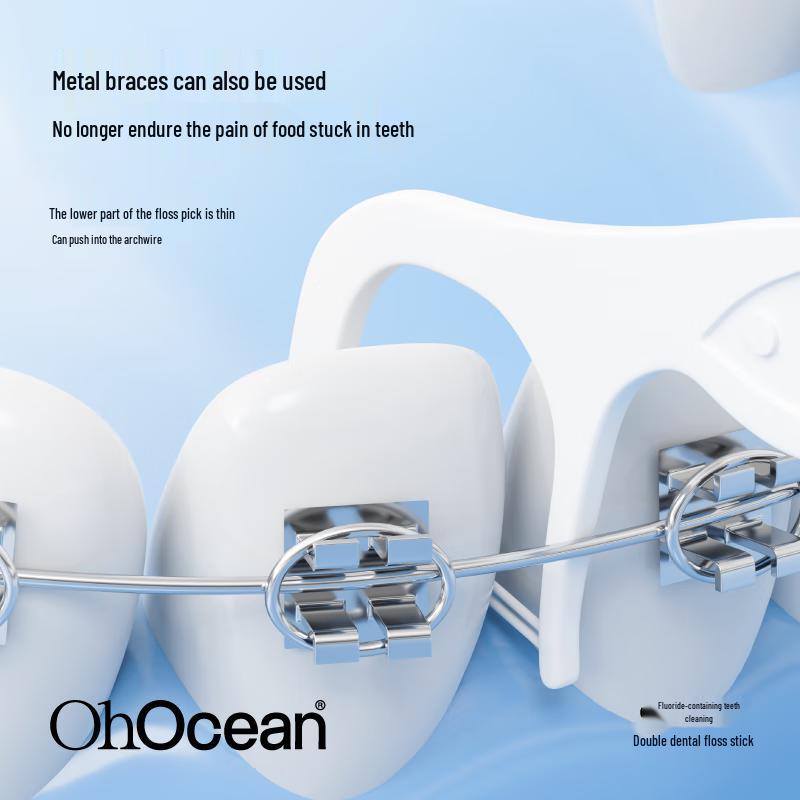 Breath Ocean Mouthwash & Floss Stick Oral Care Bundle