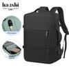 High-End Waterproof Backpack: Women's Leisure Travel, Men's Wet/Dry Separation, Large Capacity Schoolbag, Laptop Compatible.