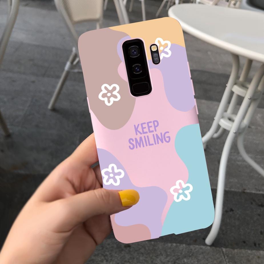 Für Samsung Galaxy S9 Plus Hülle Neue Mode Kunst Bemaltes Cover Weiches Dünnes TPU Handyhülle Für Samsung S9 S9+ Galaxy S 9 Hülle Coque