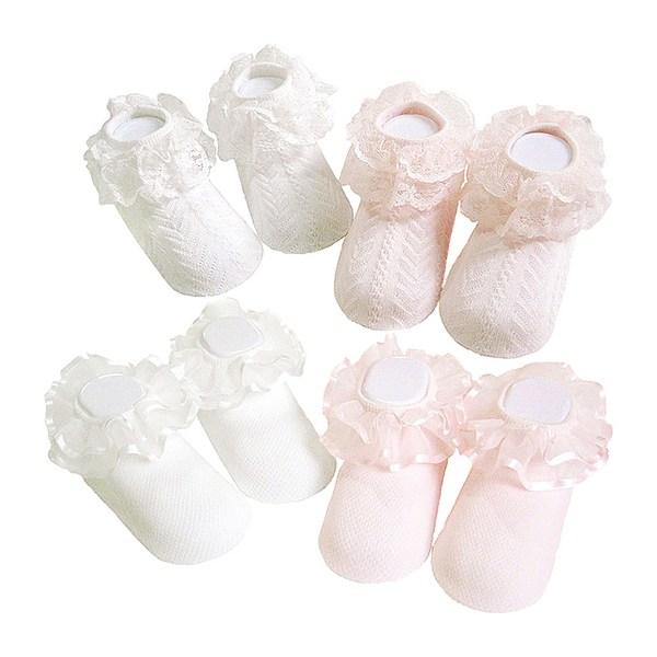 

Носки Sock House для девочек, смешанные носки принцессы, 4 пары, корейские товары для детей