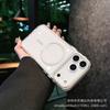 Applicable To iPhone11Promax Transparent Thin Ring Magnetic Mobile Phone Case Apple 11 Ultra-thin High-end PC Anti-drop Sheath