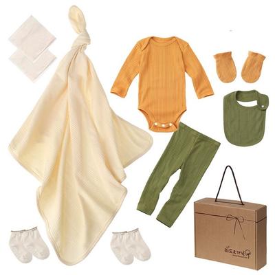 With Organic 10-piece Baby Gift Set for Babies, Korean Baby Products