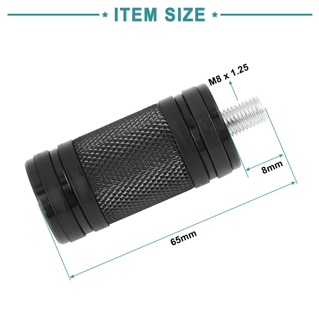 ACROPIX Shifter Peg M8 x 1.25 CNC Compatible with Harley