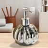 Ceramic Liquid Soap Dispenser Pumpkin Shape Pump Bottle Minimalism Foam Dispenser  Laundry Room
