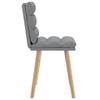 Dining Chairs 2 pcs Light Grey Fabric