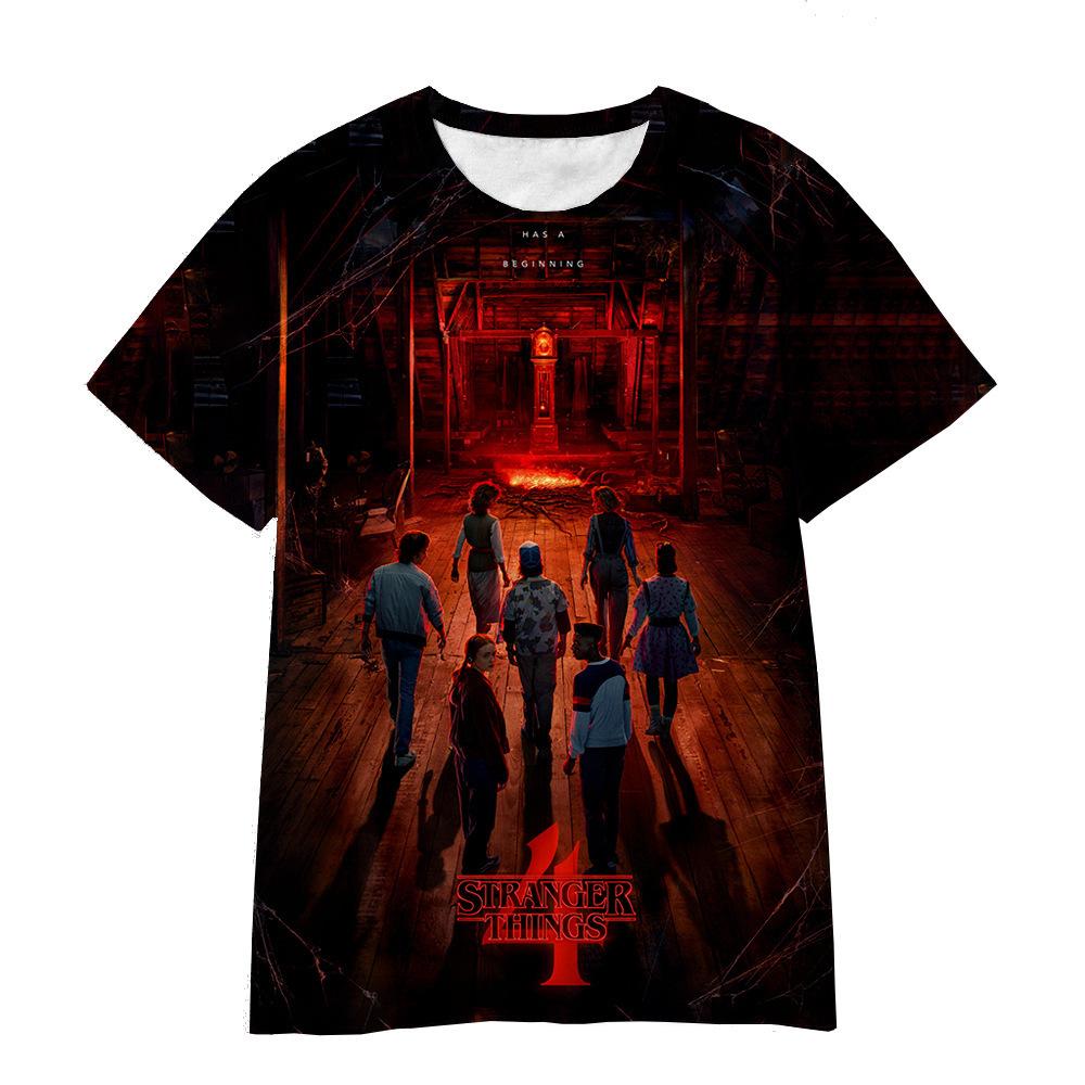La t-shirt personalizzata fresca e traspirante è ora una maglietta a maniche corte stampata con un film