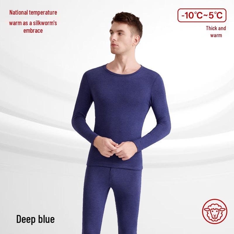 Női kasmírkeverék hőtermelő kerek nyakú termál szett: Antisztatikus, Bőrbarát, Őszi/Téli Alsónemű