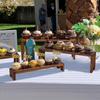 Wooden Multi-layer Display Stand for Figures and Cakes