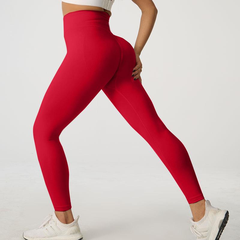 Spring Peach Hip Yoga Trousers Sports Cycling Pants Quick-drying Yoga Clothes High Waist Tight Fitness Pants