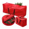 Artificial Tree Storage Bag Set Large Capacity Water Proof Oxford Cloth Xmas Tree Storage Bags Container
