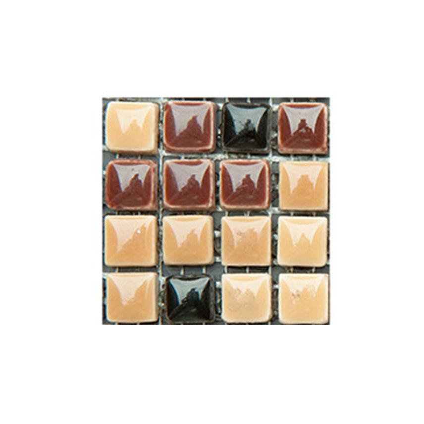 10 Stück Mosaik Aufkleber Fliesen Etikettenmaterial Badezimmer Bodenfliese Klebstoff Küchenrückwand Chap Arbeitsplatte Küchendekor 10x10cm