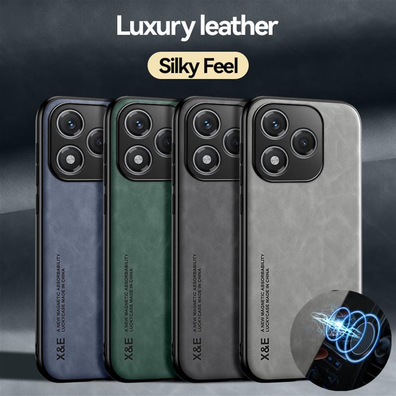 Skin Feeling Shockproof Magnetic Case for Honor 400 Lite 5G Protective Cover Phone Back Shell Coque Funda