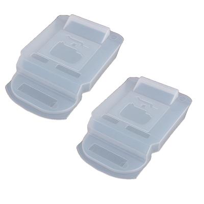 Plastic Dust Covers for BL1830 BL1840 BL1850 Batteries 2PCS Set for Power Tools with Enhanced Airflow and Protection Features
