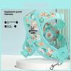 Polyester Pet Harness With Adjustable Leash For Outdoor Walks