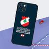Lebanon Flag Phone Case For iPhone 16 Pro Max 11 12 13 14 15 Pro Max Mini XR 16 15 Plus 16e Cover Shell