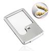 Professional Reading HD Jewelry Loupe Magnifying Glass With LED Light Card Type Magnifiers