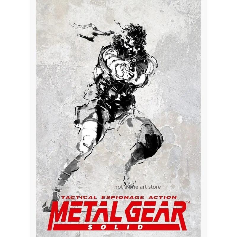 Poster Art Seria Metal Gear Solid - Print pe Pânză Decor de Perete pentru Entuziaștii Jocurilor