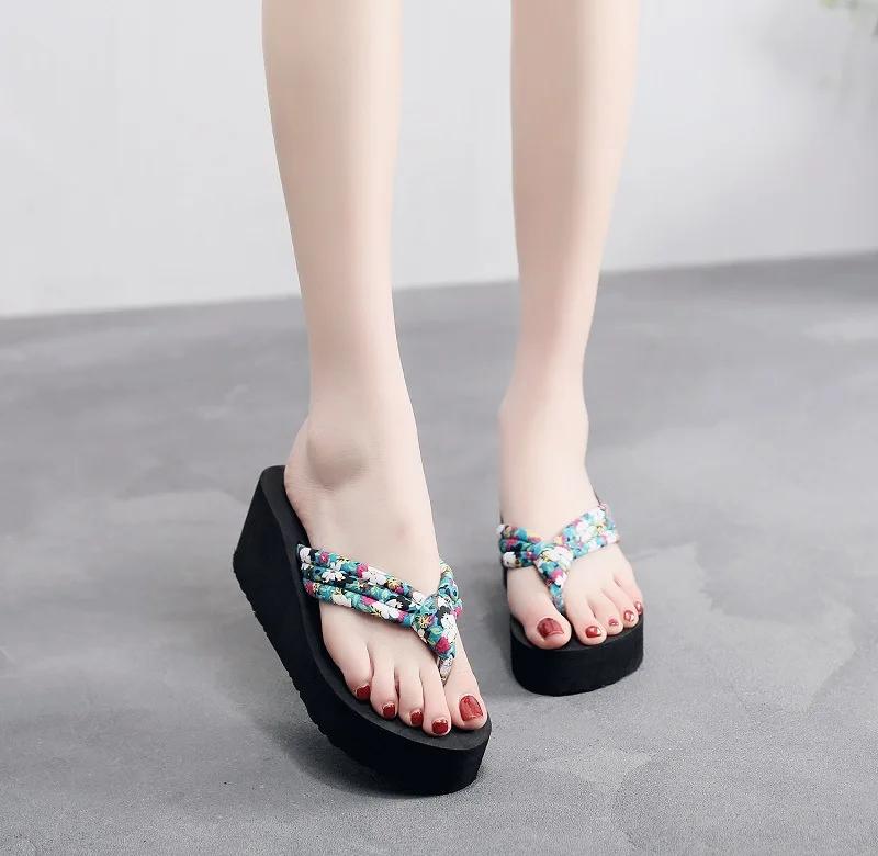 2025 Women's Fashion Trend Elastic Anti-slip Wear-resistant Soft Soled Flat Slippers