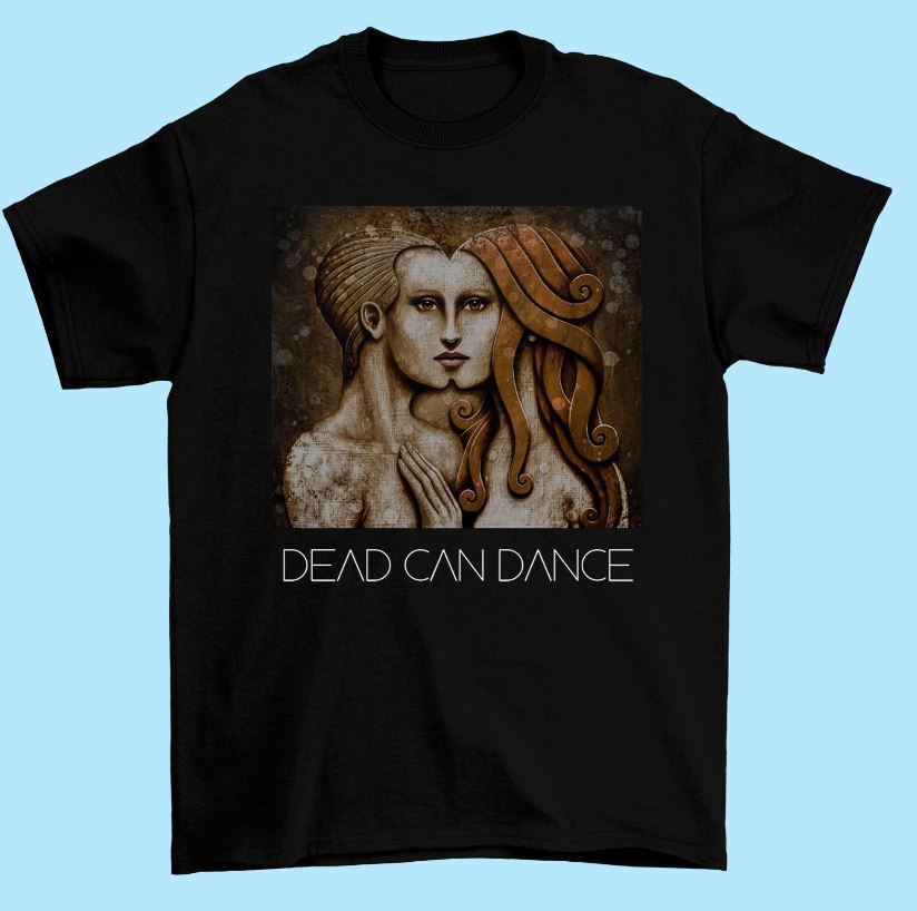 Rare! Dead Can Dance Band T shirt Black Men All Size Unisex T-Shirt XXL