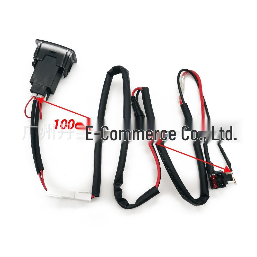 Honda CR-V 2009-2016 QC3.0 + Type-C Car Charger Plug with Cable