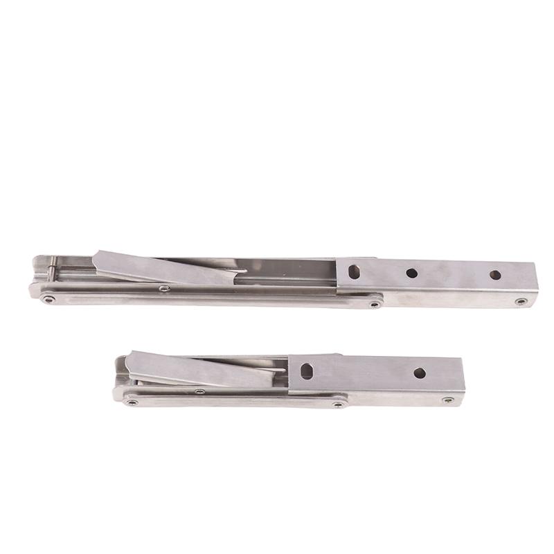 Wohnmobil Silber Finish Verdickt Edelstahl Mini Klapptisch Auto Zubehör Campervan Klapp Halterung Tisch Regal